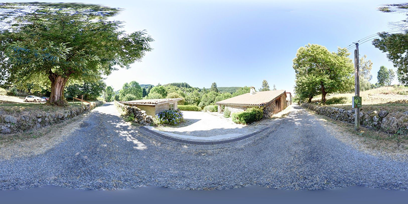 Visite virtuelle 360° de Domaine de Salomony à Marcols-les-Eaux – Gîte – Webvisite