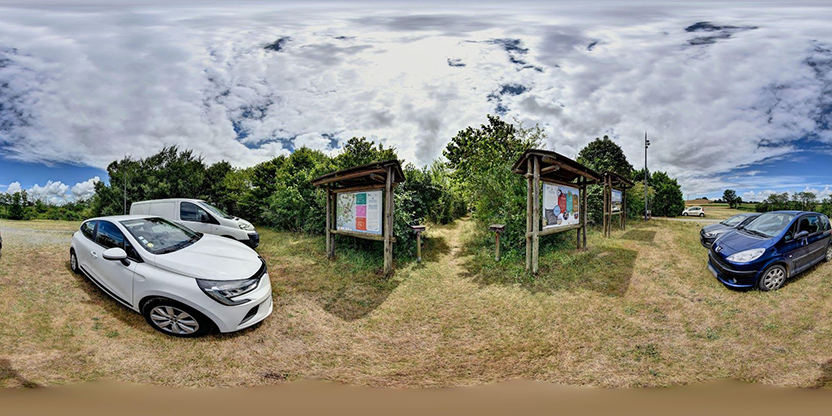 Visite virtuelle 360° de Maison de la Nature et de l'Environnement à Puydarrieux – Gîte – Webvisite