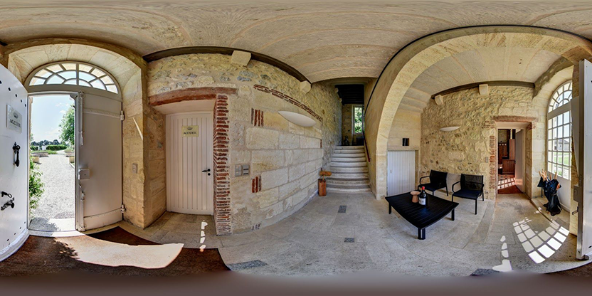 Visite virtuelle 360 de Château Angludet à Margaux-Cantenac – Vignoble – Webvisite