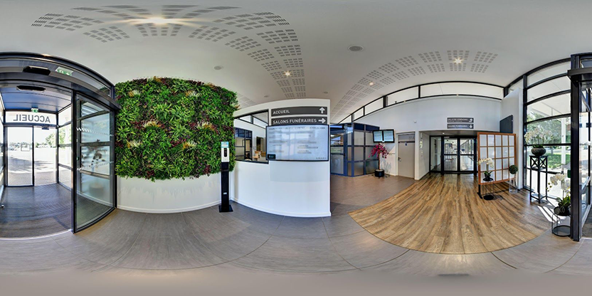 Visite virtuelle 360 de P.F.C.A Pompes Funèbres des Communes Associées - Brest