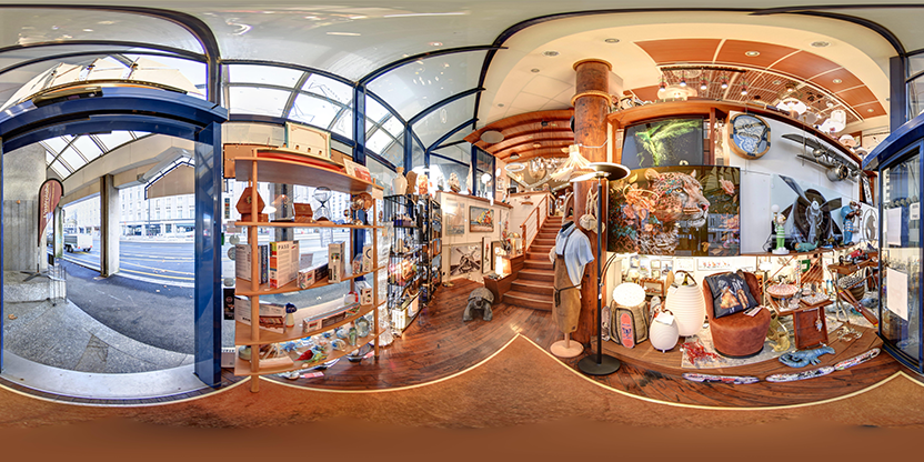 Visite virtuelle 360° de L'Astrolabe à Brest – Magasin de meubles – Webvisite
