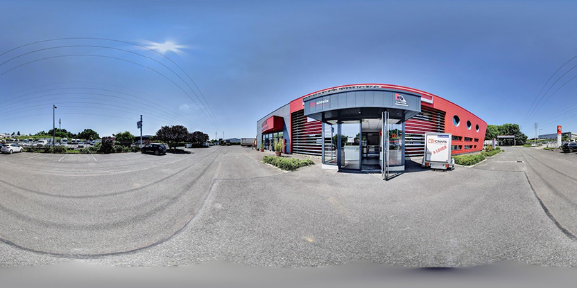 Visite virtuelle 360° de Clovis - Montbéliard à Exincourt – Concessionnaire automobile – Webvisite