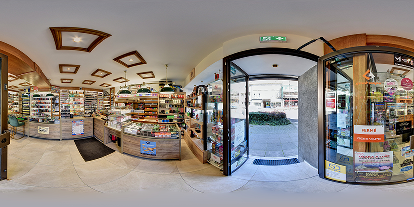 Visite virtuelle 360° de Golden Vape à Lure – Boutique de cigarettes électroniques – Webvisite