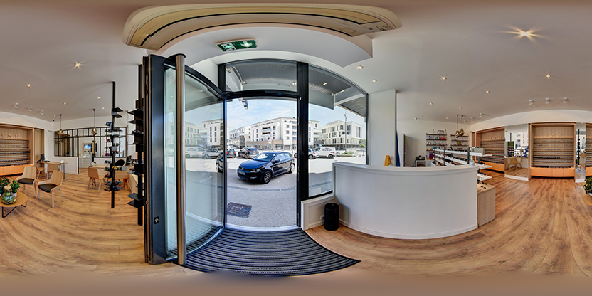 Visite virtuelle 360 de Gex Optique - Gex
