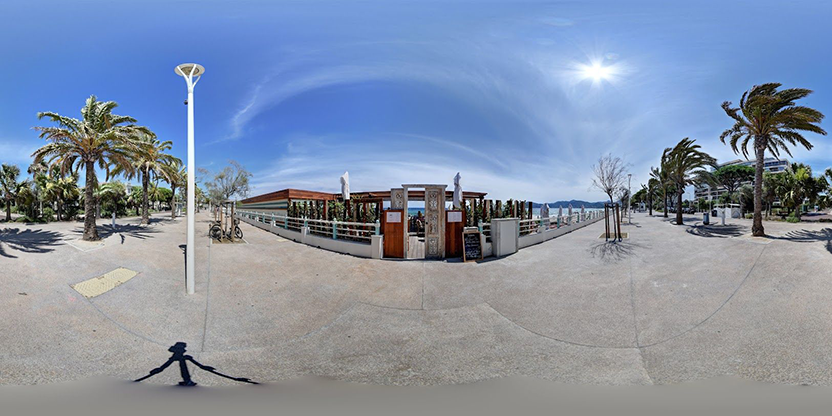 Visite virtuelle 360 de Le Cabanon - Restaurant - Plage - Cannes