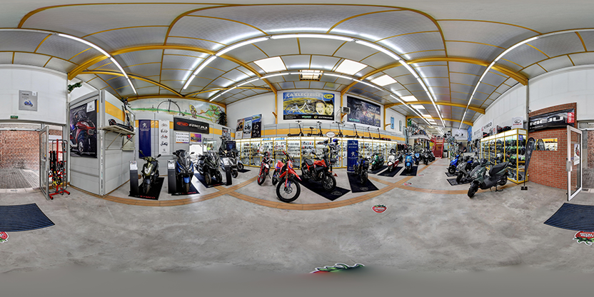 Visite virtuelle 360° de Moto Peugeot Larivière à Sin-le-Noble – Concessionnaire de motos – Webvisite