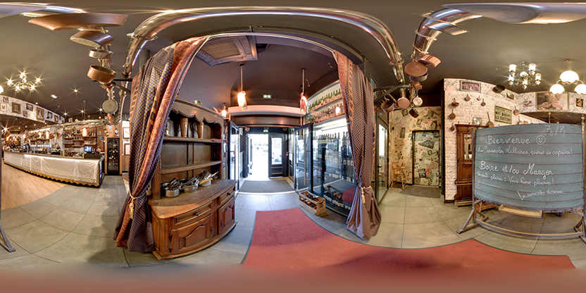 Visite virtuelle 360 de Les Casseroles Lilloises, Bistrot de copains! - Lille