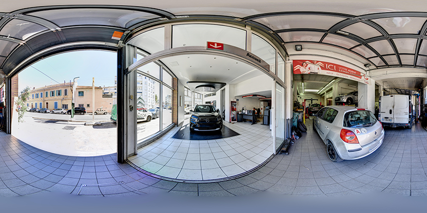 Visite virtuelle 360° de Garage 2000 Citroën à La Seyne-sur-Mer – Concessionnaire automobile – Webvisite