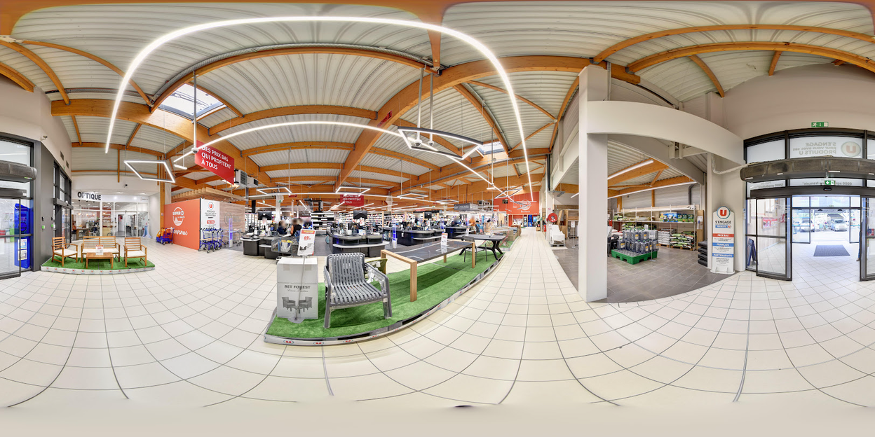 Visite virtuelle 360 de Super U La Tourette à La Tourette – Supermarché – Webvisite