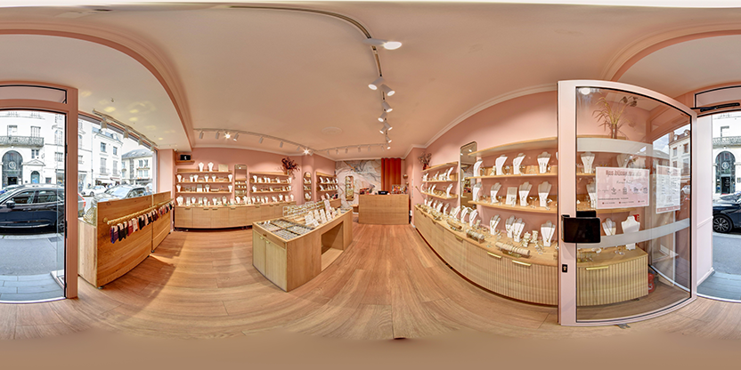 Visite virtuelle 360° de Marceau et Inès - Tours à Tours – Bijouterie – Webvisite