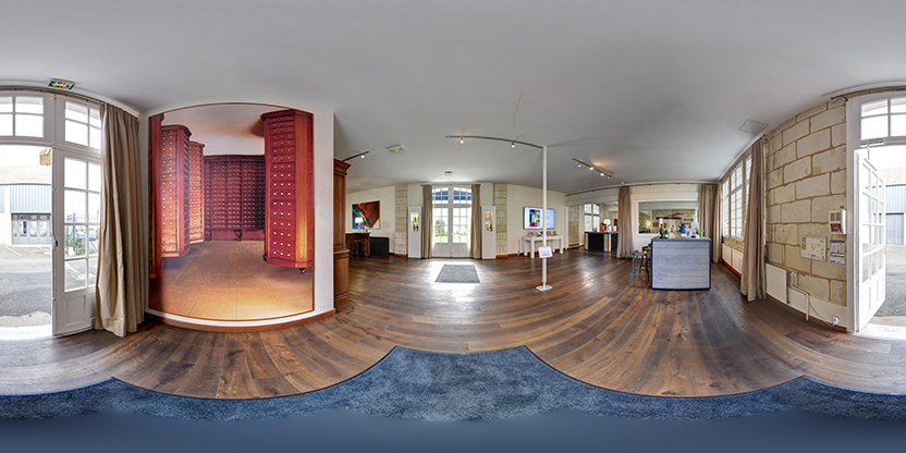 Visite virtuelle 360° de Bouvet Ladubay à Saumur – Vignoble – Webvisite