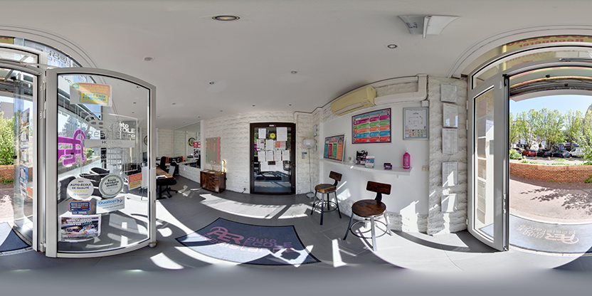 Visite virtuelle 360° de Auto école résistance à 37 Avenue de la résistance 93100 – Établissement Spécialisé – Webvisite
