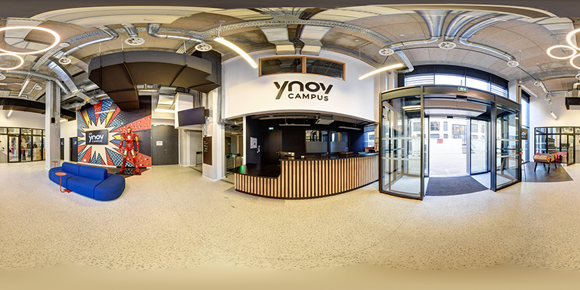Visite virtuelle 360° de Aix Ynov Campus à Aix-en-Provence – Enseignement Supérieur – Webvisite