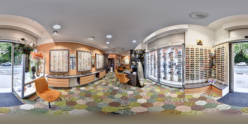 Professionnels du secteur Opticien en visite virtuelle - Webvisite