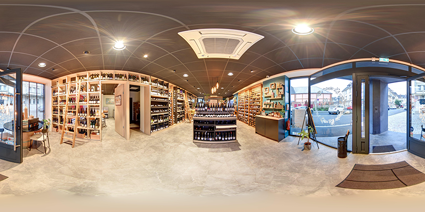 Visite virtuelle 360° de Terroir Dit Vin à Falaise – Caviste – Webvisite