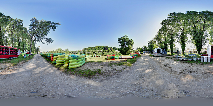 Visite virtuelle 360° de Canoë l'Esquimaude à Pont-d'Ain – Activité sportive – Webvisite