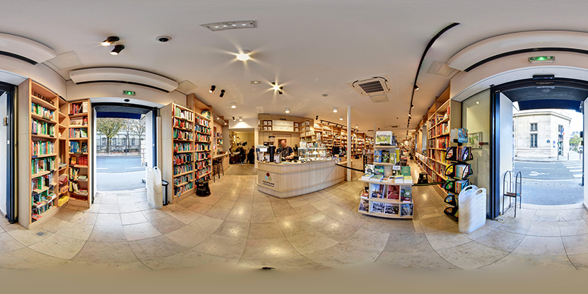 Visite virtuelle 360° de La Procure à Paris – Librairie – Webvisite