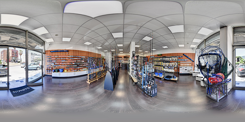 Visite virtuelle 360° de Le Moulineur à Ajaccio – Magasin d'articles de sports – Webvisite