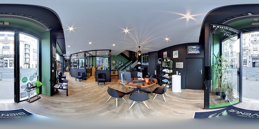 Visite virtuelle 360° de Jourdainne Aktion à Rouen – Agence immobilière – Webvisite