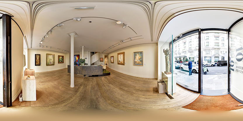 Visite virtuelle 360 de Helene Bailly Gallery - Paris