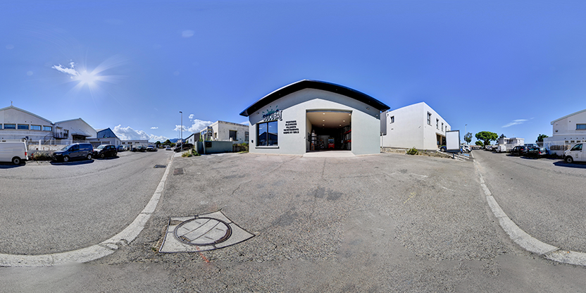 Visite virtuelle 360° de Socobat à Bastia – Menuisier – Webvisite
