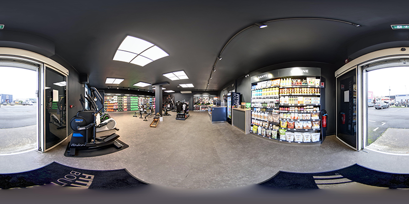 Visite virtuelle 360° de Fitnessboutique - Blois à Saint-Gervais-la-Forêt – Magasin d'articles de sports – Webvisite