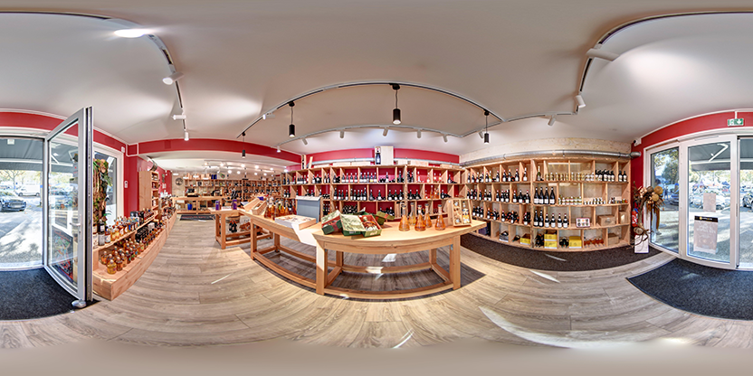 Visite virtuelle 360° de Secret de Vins II à Saintes – Caviste – Webvisite