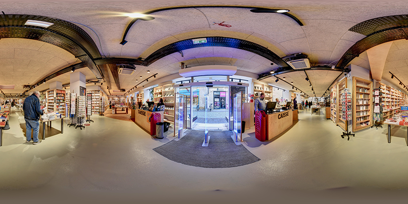 Visite virtuelle 360° de Hisler à Metz – Librairie – Webvisite