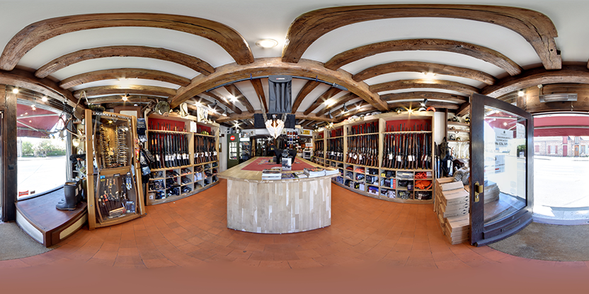 Visite virtuelle 360° de Armurerie Barthelemy and Co. à La Ferté-Saint-Aubin – Magasin d'articles de sports – Webvisite