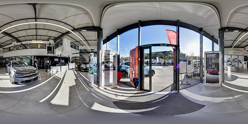 Visite virtuelle 360° de Jean Luc Durieux Automobiles à Saint-Maurice-l'Exil – Concessionnaire automobile – Webvisite