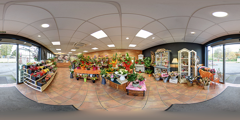 Visite virtuelle 360° de Bouton de Rose - Trélissac à Trélissac – Fleuriste – Webvisite