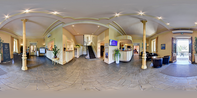 Visite virtuelle 360° de Grand Hôtel des Bains à Vals-les-bains – Hôtel – Webvisite