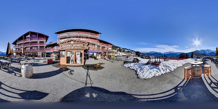 Visite virtuelle 360° de Ducrey Sports - Location Sport Bisanne 1500 à Villard-sur-Doron – Location de ski – Webvisite