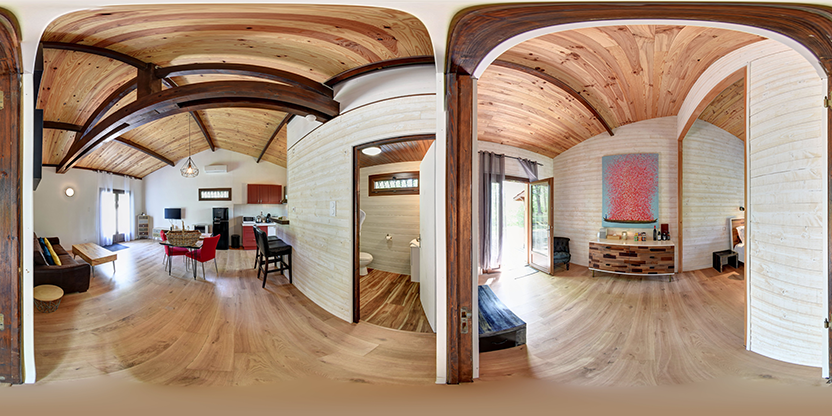 Visite virtuelle 360° de Cabanes perchées et spa du Domaine de La Male à Puygaillard-de-Quercy – Gîte – Webvisite