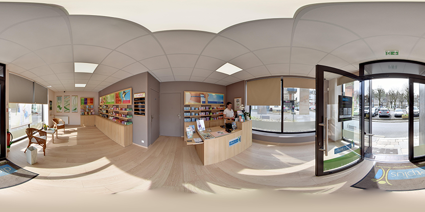 Visite virtuelle 360° de Dietplus Vire à Vire – Boutique de produits diététiques – Webvisite