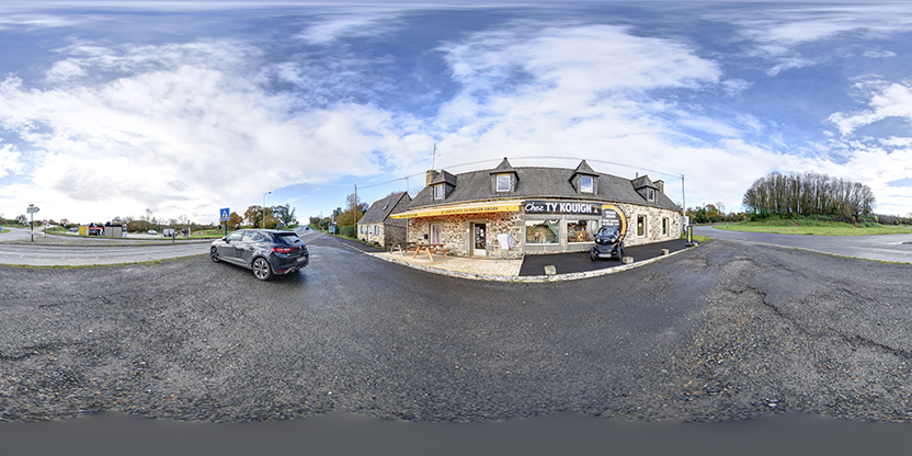 Visite virtuelle 360° de Chez Ty Kouign à Minihy-Tréguier – Épicerie fine – Webvisite