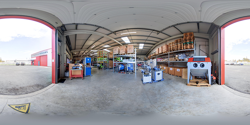 Visite virtuelle 360° de Probois Machinoutils à Pineuilh – Magasin de bricolage – Webvisite