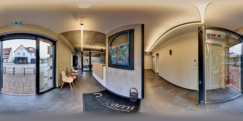 Visite virtuelle 360° de Origami - Lingolsheim à Lingolsheim – Agence immobilière – Webvisite