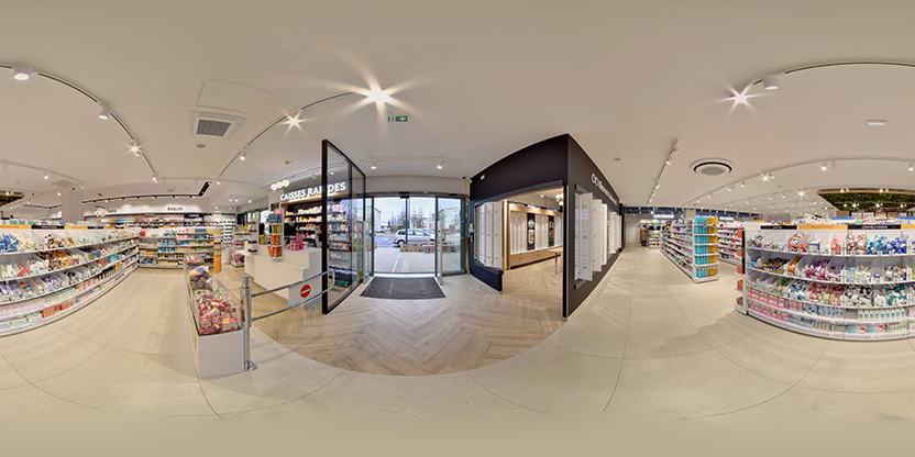 Visite virtuelle 360 de Pharmacie Marie Stuart a Orléans - Webvisite