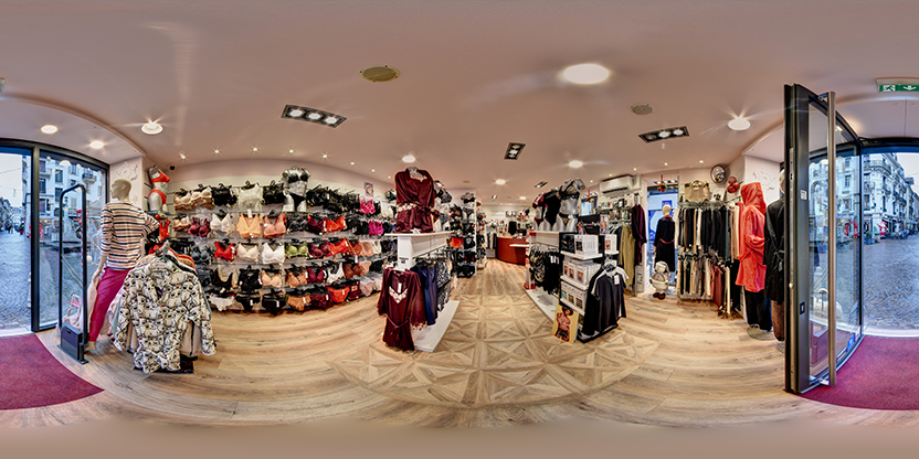 Professionnels du secteur Vêtements pour femmes en visite virtuelle - Webvisite