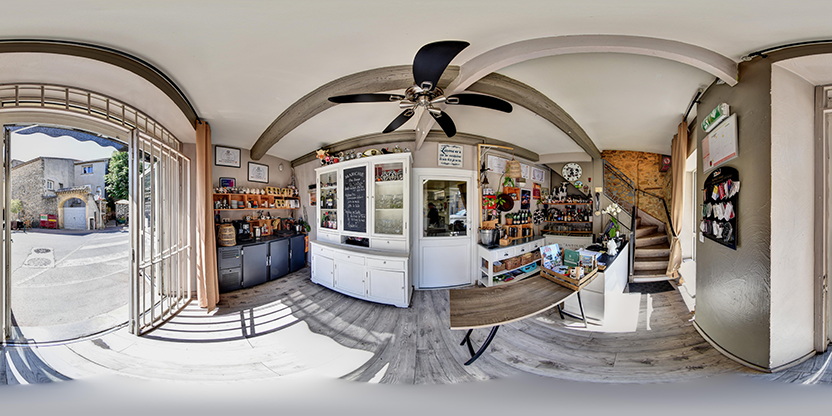 Visite virtuelle 360° de La Soleïade à Orsan – Restaurant – Webvisite