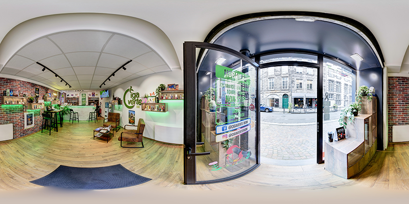 Visite virtuelle 360° de Cigaverte Riom à Riom – Boutique de cigarettes électroniques – Webvisite