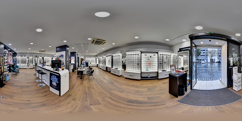 Visite virtuelle 360 de Opticien Tassin-la-Demi-Lune - Optic 2000 a Tassin-la-Demi-Lune - Webvisite