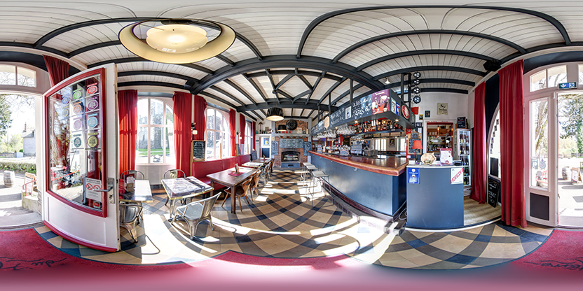 Visite virtuelle 360° de Le Café Du Havre à Oudon – Café – Webvisite