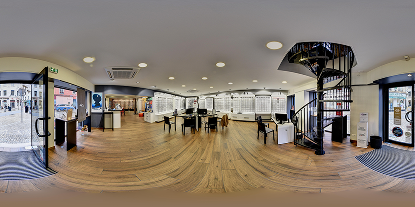 Visite virtuelle 360° de Opticien Lyon - Optic 2000 à Lyon – Opticien – Webvisite