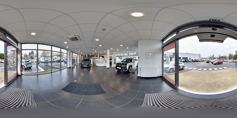 Visite virtuelle 360° de Renault Massy - Groupe Losange Autos à Massy – Concessionnaire automobile – Webvisite