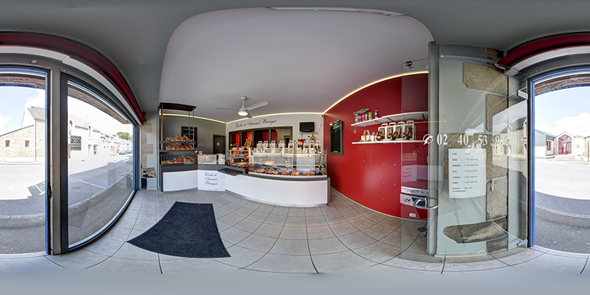 Visite virtuelle 360° de Boulangerie Benigue à Saint molf – Boulangerie – Webvisite