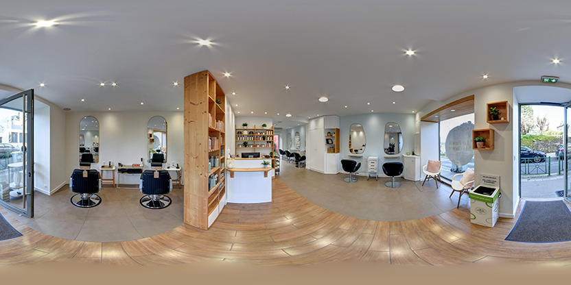 Visite virtuelle 360 de Le Paradis du Cheveu - Vertou