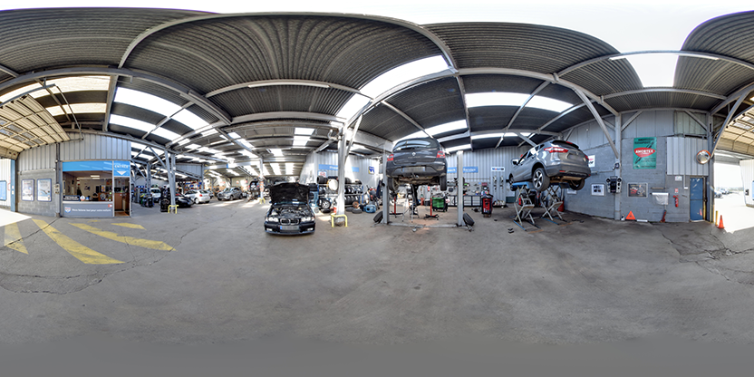 Visite virtuelle 360° de Louvigné Automobiles - Bosch Car Service à Louvigné – Garage – Webvisite