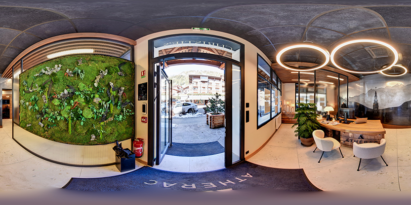 Visite virtuelle 360° de Agence Athérac - Transaction à La Clusaz – Agence immobilière – Webvisite